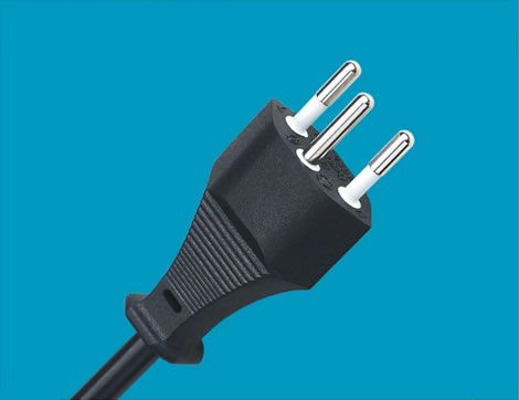 Enchufe suizo SEV 1011 de 3 pines al conector IEC 60320 C19, cables de alimentación suizos