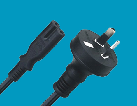 Enchufe de los pernos AS/NZS 3112 de SAA 2, cables de fuente de alimentación de Australia
